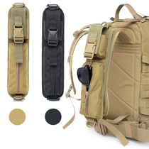 Outdoor military fan backpack shoulder strap bag multifunctional shoulder accessories hanging bag Molle tool waist bag multilayer carrying bag