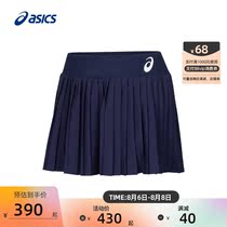 ASICS Short skirt Womens environmental protection fabric Womens tennis pleated skirt bottoms