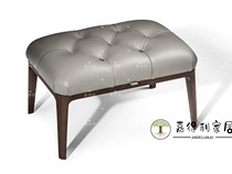 Italian leather pull buckle bed tail stool foot into the home solid wood porch stool changing shoe stool living room balcony cloakroom bench
