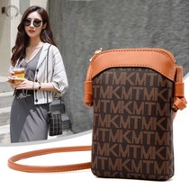 Womens leather bag can put mobile phone key leather mobile phone bag mini bag 2021 new fashion summer