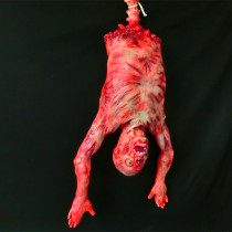 Haunted House horror props Halloween performance decoration decoration skinned ghost half corpse half corpse escape scare