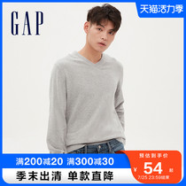 Gap mens casual fashion pure cotton V-neck knitted base shirt 593505 spring new business sweater men