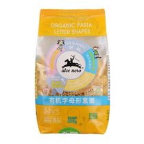 Full 3 bags of imported AlceNero organic neo organic alphabet pasta children's supplementary food