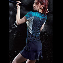 Special price clearance Korean badminton suits mens and womens tops sports speed dry mesh permeable balloon suit team table tennis suits