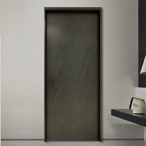 Modern light luxury wooden door Bedroom door Solid wood silent door Soundproof door Indoor flat door Room bedroom set door
