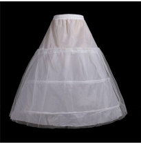 Bride skirt lined with large size puff dress oversize wedding dress dress skirt prominently violent lolita daily Petticoat