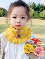 Female Baby Wool Line Hat Winter Warm Children Ear Hat Cute Girl Princess Cap Autumn Winter Gvet Warm Needles