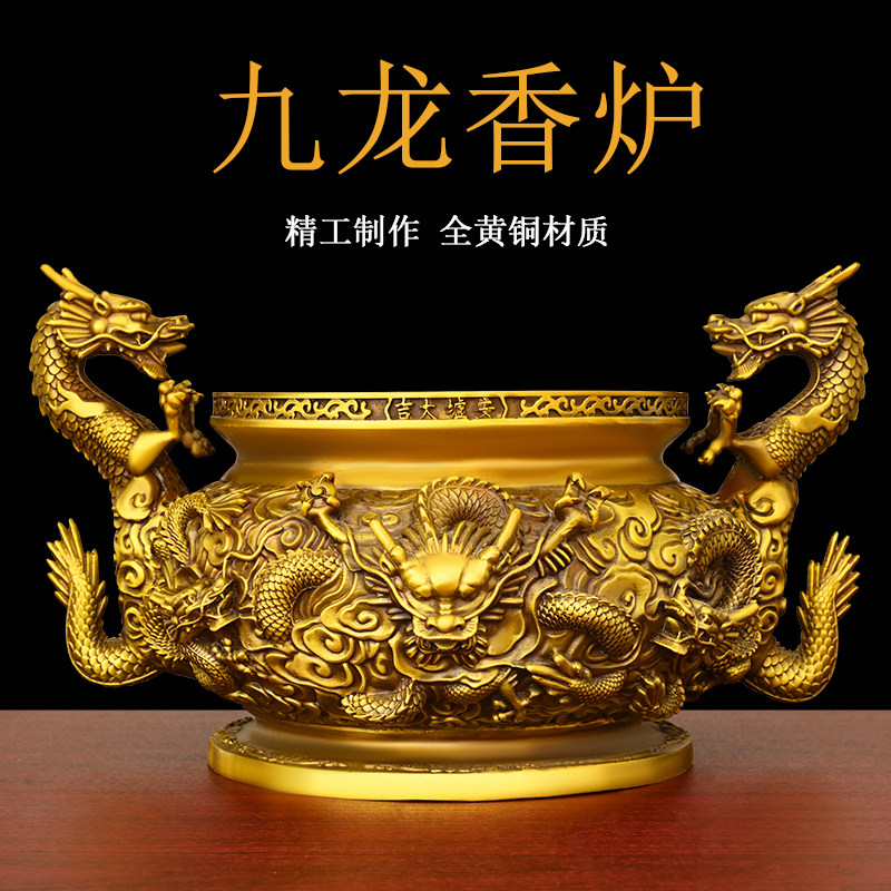 九龙铜香炉-九龙铜香炉促销价格、九龙铜香炉品牌- 淘宝
