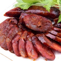 Guizhou specialty sausage farmhouse self-made smoke incense hemp bacon sausage Sichuan flavor 500g