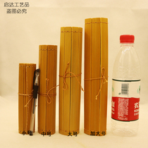 Ancient diy handwritten painting blank bamboo scrolls student stage props childrens performance bamboo slips