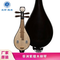  Xinghai Liuqin musical instrument beginner introduction African rosewood copper fine-tuning Pear Liuqin send Liuqin bag 8412-1