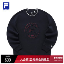 FILA ATHLETICS FILA Men's Pullover 2021 Winter New Leisure Sports Turtleneck Men