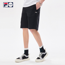  FILA FUSION tide brand mens pants knitted five-point pants 2021 autumn new street sports fashion shorts