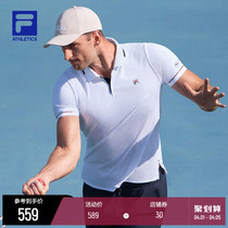 FILA ATHLETICS Official Man Short Sleeve 2022 Spring New Fashion Sport Tennis Polo