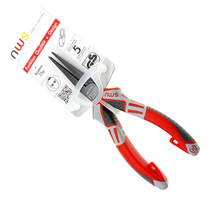 Germany Envies NWS with teeth extended flat mouth pliers 124-69-160 6 inches