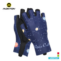 Monton Spring Summer Mountain Bike Halffinger Gloves Outdoor Mens And Womens Road Cars Riding Gear Sports Slow Tremor Gloves