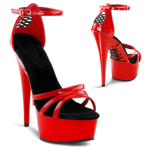 Leecabe standard European code super high heel nightclub womens sandals summer fashion new waterproof table dancing shoes 1KZ