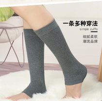 Pure cotton summer calf warm men and women thin air-conditioned room leg guard ankle guard ankle sports socks cover cold