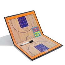 Basketball tactical board coach Board Command Board football team game training tactical execution board folding magnetic notebook