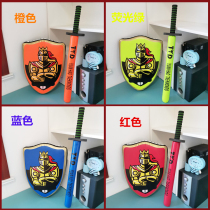 Boy weapon sword wooden sword wooden sword toy cos Sword Knight foam sheath childrens performance with props
