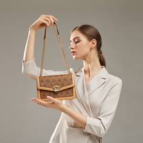 French DUDK womens bag 2021 autumn new senior sense brand bag niche versatile shoulder crossbody chain bag