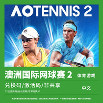 Microsoft XBOXONE Game Australia International Tennis Exchange Code Activation Code Support Double Chinese Spot