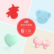 Safety pin baby baby child pregnant woman lock pin cute baby large anti-rebound fixed clothes butterfly close button needle