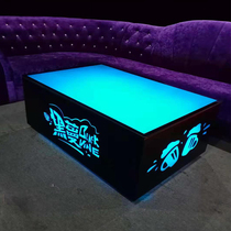 New spot bar tea few glowing KTV cabin Clear Bar entertainment venue European furniture sofa card bar