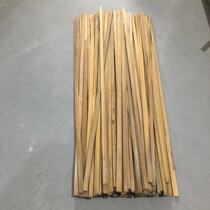 Open flower basket long fork bamboo fork