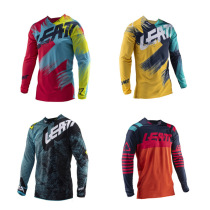 Hot Pins New Leatt Speed Downwear Mountain Bike Riding quick Dry Breathable Blouse Long Sleeve Cross-country Suit Men