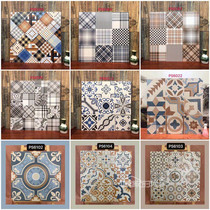 Nordic tile 600x600 tile tile bedroom restaurant kitchen balcony retro art homestay non-slip floor tiles