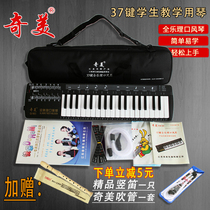 Chimei 37-key Quanlekou Organ Middle School Primary School Pupils in Classroom Play and Blowout ()