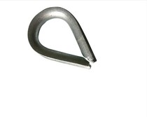 Iron galvanized collar boast triangle ring chicken heart ring wire rope protective sleeve lining ring sleeve M12
