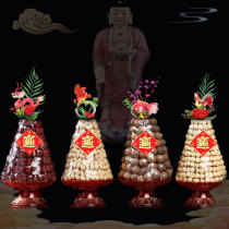 For the Buddha Sugar Tower Five Sons Dengke Suguo Pagoda worship offering longan peanuts lotus seeds red dates tribute to Buddha sugar for worship