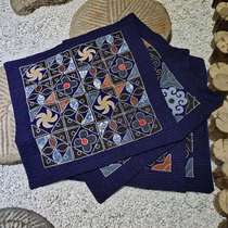 Scattered style ethnic style pure handmade stitching cushion cover Cushion cover 1 pair