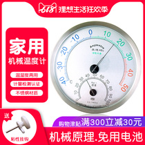 Medesh TH606A stainless steel temperature and humidity meter with high precision temperature meter stainless steel shell