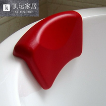 √Bathtub basin Headrest pillow Bath tub bath Waterproof cushion Cushion pillow Back cushion pillow Color watercolor basin