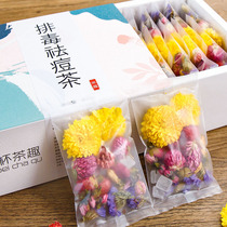 Beauty beauty girl endocrine conditioning tea combination health tea bag under fire whitening freckle acne stay up late