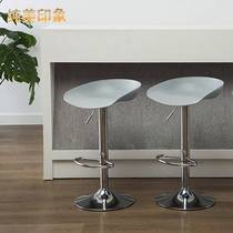 Bar Bench Modern Minima Home Creative Personality Lift Nordic Plastic High Footstool Bar Chair Mobile Phone Shop Stools