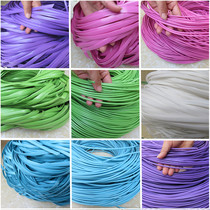 Rattan weaving material braided rope PE rattan weaving material woven blue plastic strip hanging basket repair material