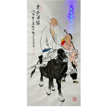 范曾老子出关挂画-范曾老子出关挂画促销价格、范曾老子出关挂画品牌- 淘宝