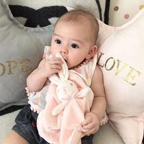Exporting French high-end peace towels bring the baby enough sense of security ~ sleep more stable