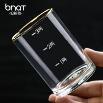 With scale three or two glass wine glasses White wine small spirits one cup Household crystal wine set Wine cup set
