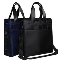 Business Conference Package Handbag Large Capacity Vertical Briefcase Mens Single Shoulder Sails Cloth Bags Sloped Satchel Bag Documents Bag