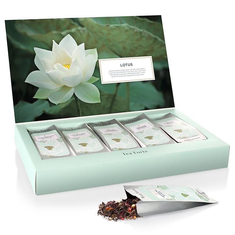 [65.10] Tea ForteLotus Lotus Green Tea Black Tea White Camellia Tea