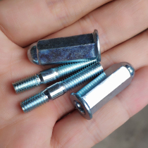 Motorcycle exhaust pipe fixing screw GY6 ghost fire Qiaoge 100 125 exhaust pipe cylinder head 6mm screw bolt