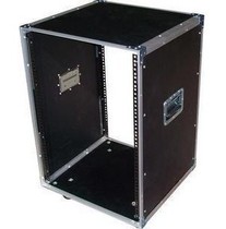 16U professional audio cabinet stage speaker amplifier mixer microphone 8U case air box 15 Bass Horn