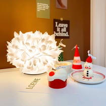 Nordic Net Red Table Lamp Creative Birthday Gift Personality Wedding Bedlins Girl Charging Room Bedroom Lamps