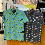 Vans Takasha Artist Совместная мужская летняя короткая рубашка vn0a7tpwyba 0a7tquyeg
