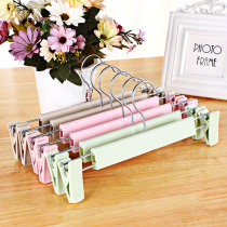 Household hanging pants shelf pants clip incognito pants hanger Storage artifact Strong underwear skirt with clip drying rack
